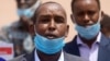 FILE - Somalia's government spokesperson Mohamed Ibrahim Moalimuu addresses the media in Mogadishu, Somalia, May 3, 2020. 