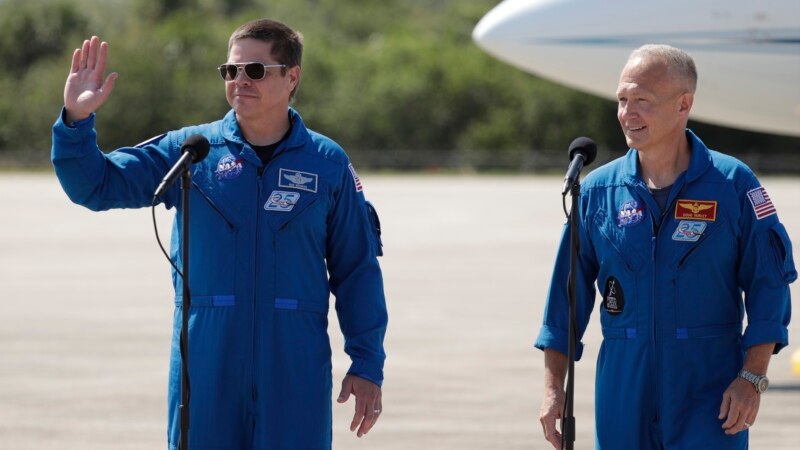 NASA Astronauts Make Final Preparations for First Private Space Launch