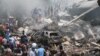 Hàng chục người chết trong tai nạn rớt máy bay ở Indonesia