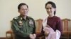 Myanmar's Suu Kyi Meets Army Chief for Talks on Transition