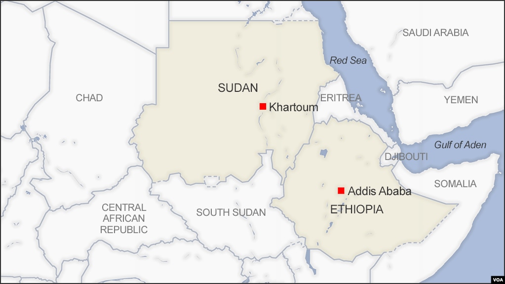 Sudan and Ethiopia