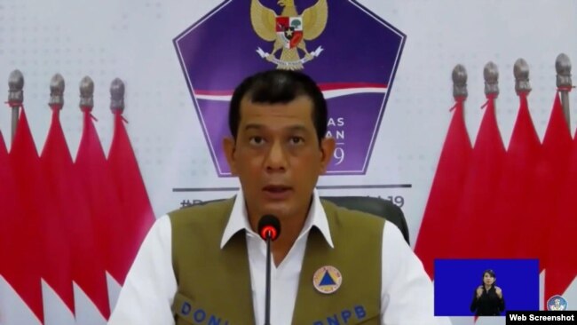 Kepala Badan Nasional Penanggulangan Bencana (BNPB) Doni Monardo
