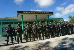 Operasi gabungan TNI-Polti mengamankan desa-desa di Nduga, Papua, pasca penembakan kelompok bersenjata awal Desember. (Foto Courtesy: Kapendam VXII Cendrawasih Papua)