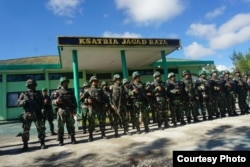 Operasi gabungan TNI-Polti mengamankan desa-desa di Nduga, Papua, pasca penembakan kelompok bersenjata awal Desember. (Foto Courtesy: Kapendam VXII Cendrawasih Papua)