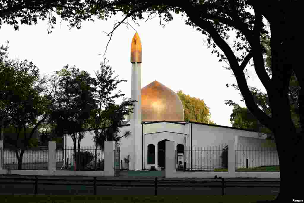 A view of the Al Noor Mosque on Deans Avenue in Christchurch, New Zealand, taken in 2014.