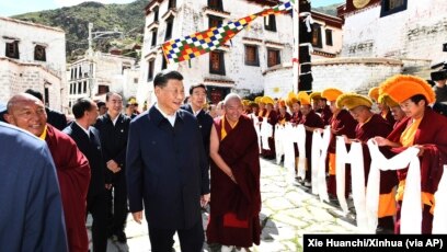 中共统治70年之际藏人行政中央驻台代表称对习近平期望破灭