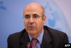 CEO and co-founder of the investment fund Hermitage Capital Management Bill Browder attends the "Prospects for Russia after Putin" debate in the Houses of Parliament, London on Nov. 18, 2014.