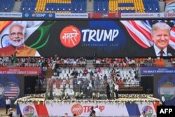 Cuộc mít ting "Namaste Trump" tại Ấn Độ vào ngày 24/2/2020.
