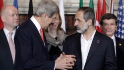 Kerry Meets Syrian Opposition