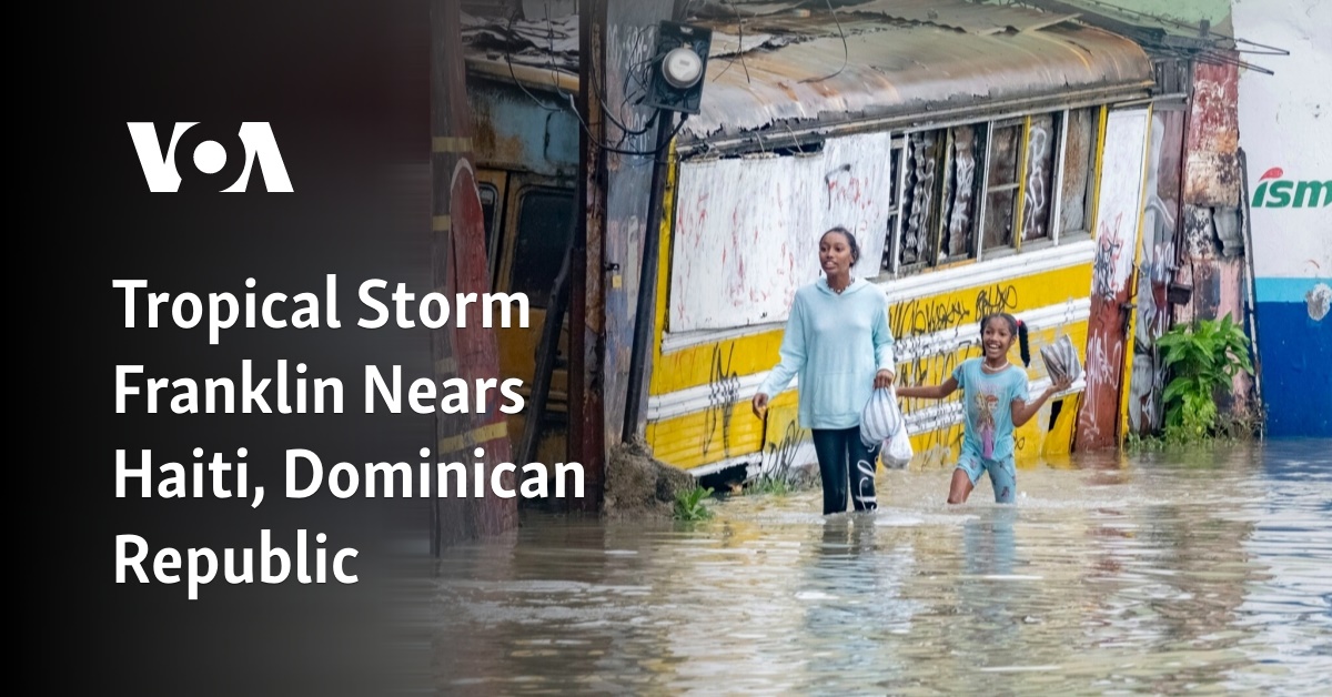 Tropical Storm Franklin Dumps Heavy Rain on Haiti and the Dominican ...