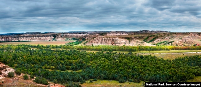 A view from the Elkhorn Ranch Unit