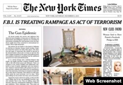 The New York Times published a front-page editorial calling for stricter gun control following a series of high-profile mass shootings that have rattled the nation and revived a longstanding disagreement over how to prevent gun violence.