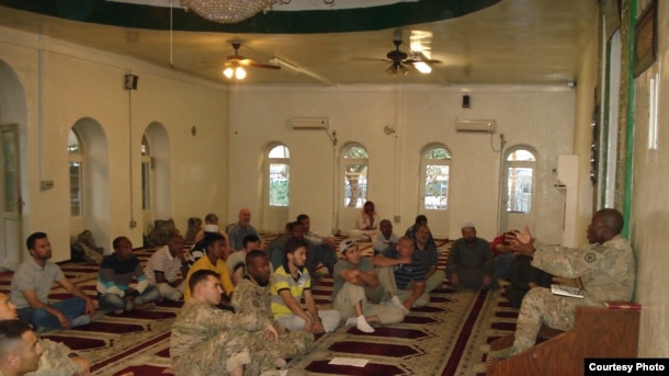 Dawud Agbere, stationed at the Pentagon, is one of five Muslim Army chaplains or imams. (Photo courtesy of US Army)