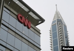 두바이 미디어시티파크의 CNN 건물.