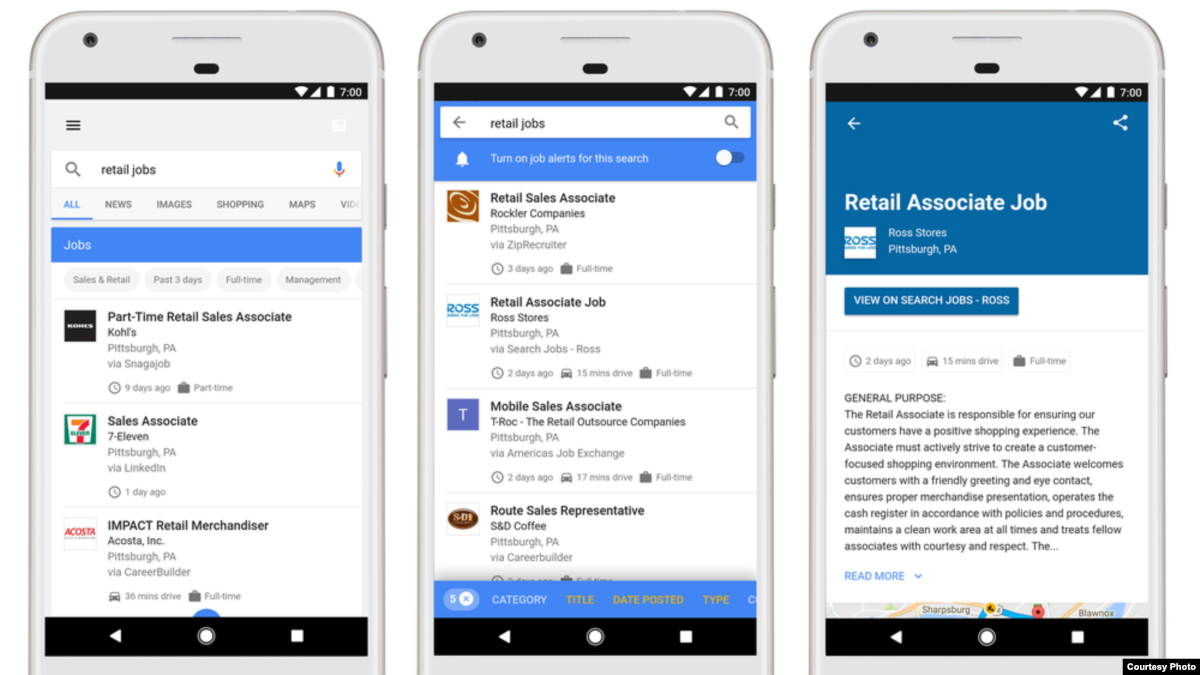 google improves job search with listings from many websites job seekers websites