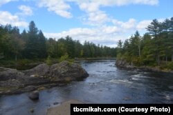 The Penobscot River runs through the Katahdin Woods and Waters National Monument.