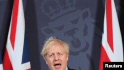 Waziri mkuu wa Uingereza Boris Johnson 