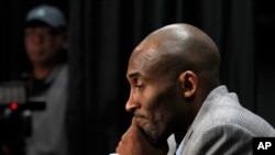 Le joueur des Lakers de Los Angeles, Kobe Bryant, 29 novembre 2015