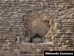 The North Entrance to the Great Pyramid. Courtesy: Olaf Tausch