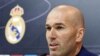 Zinedine Zidane lors d'une conférence de presse à Madrid, Espagne, le 31 mai 2018.