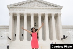 Serene Singh spent a summer in Washington, D.C., as an intern during her four years of university. (Photo - Courtesy Serene Singh)