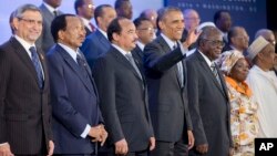 Predsednik SAD, Barak Obama sa afričkim liderima, 6. avgust 2014.