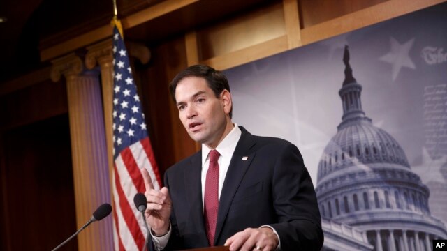 El senador Marco Rubio criticó al presidente Barack Obama por despilfarrar las costosas y difíciles ganancias en el mundo musulmán.