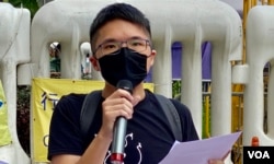 社民连外务副主席周嘉发表示,国安法的审讯程序与香港人认识的法律程序有所不同,他质疑中国大陆的司法制度好像逐步”僭建“在香港 (美国之音/汤惠芸)
