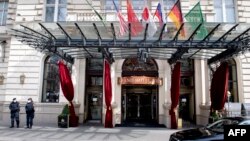 6 Nisan 2021 - Avusturya'nın başkenti Viyana'da İran'ın nükleer programıyla ilgili müzakerelerin yapıldığı Grand Hotel