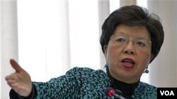  Margaret Chan directrice générale de l'Organisation mondiale de la santé