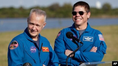 Us Astronauts Look Forward To New Space Mission - 