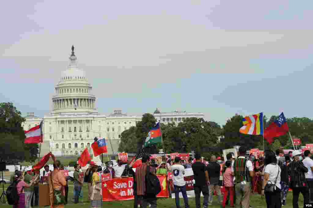 DC protest ဆန္ဒပြပွဲ