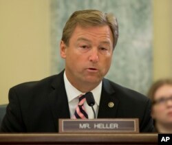 Dean Heller, el quinto senador que se opone a la reforma de la ley de salud.