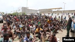 Ethiopian migrants, stranded in war-torn Yemen
