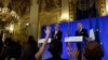 نشست خبری مشترک جان کری با همتای فرانسوی اش در وزارت امور خارجه فرانسه. پاریس، ۷ سپتامبر ۲۰۱۳
