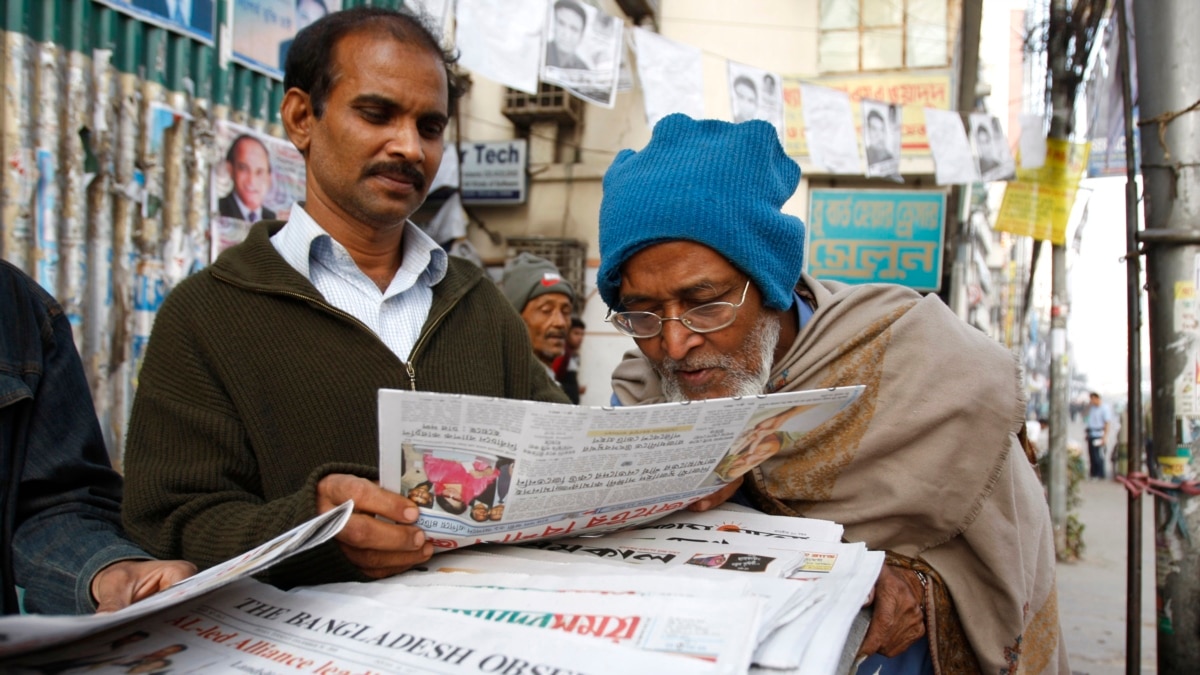 Bangladesh Newspaper Editors Protest Digital Security Law