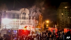مقام های ایران می گویند از حمله تندروها به سفارت عربستان در تهران متاسف هستند. 