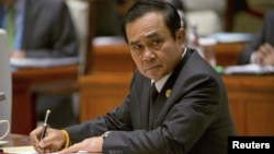 FILE - Thailand's Prime Minister Prayuth Chan-ocha.