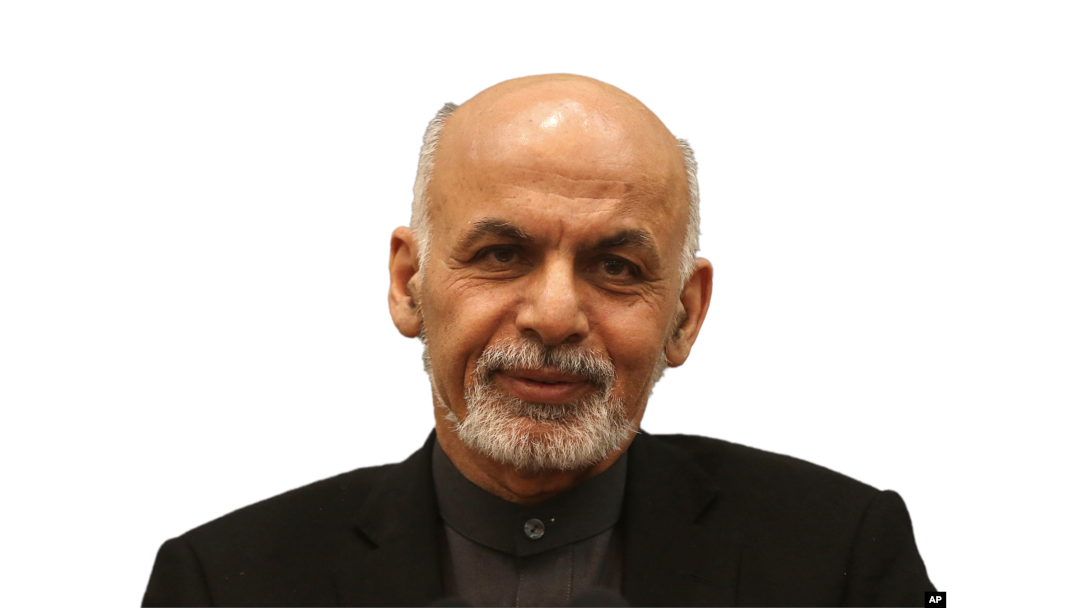 FILE - Afghan President Ashraf Ghani