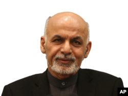FILE - Afghan President Ashraf Ghani