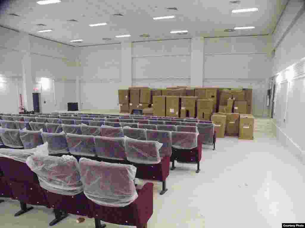 $34 million unused command & control center - unopened boxes and unused chairs (SIGAR)