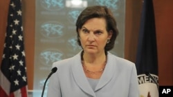 State Department spokeswoman Victoria Nuland (file photo)