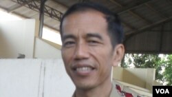 Gubernur Terpilih DKI Joko Widodo (VOA/Yudha Satriawan)
