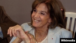 Gisèle Halimi, le 14 september 2008 à la Fête de l'Humanité à Paris. L'avocate féministe franco-tunisienne est décédée le 28 juillet 2020 à l'âge de 93 ans. (Wikipedia-Oliver Tetard)