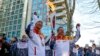 UN Chief Carries Olympic Torch in Sochi