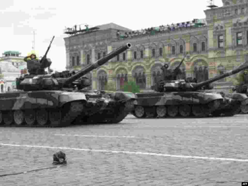 Генеральная репетиция парада Победы в Москве