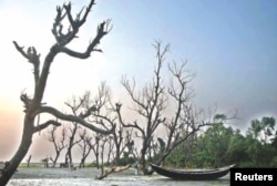 Učinak klimatskih promjena u obalnom pojasu Bangladeša.