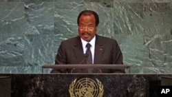 Cameroon's President Paul Biya (file photo)