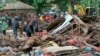 Maison endommagée par un tsunami à Carita, en Indonésie, le 23 décembre 2018.
