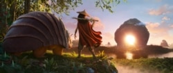 Kumandra, negeri dongeng yang diwarnai unsur-unsur budaya Asia Tenggara. (Foto: Courtesy/Disney Media and Entertainment Distribution)